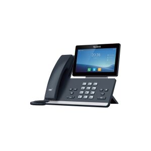 Yealink SIP-T58W - VoIP-telefon - med Bluetooth interface med opkalds-ID - 10-party opkaldskapacitet - SIP, SIP v2, SRTP, RTCP-XR, VQ-RTCPXR - klassisk grå