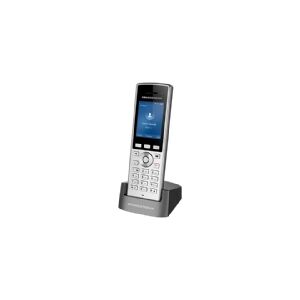 Grandstream Networks Grandstream WP822 - Trådløs VoIP-telefon - IEEE 802.11a/b/g/n/ac (Wi-Fi) - 3-vejs opkaldskapacitet - SIP, RTCP, RTP, SRTP - 2 linier