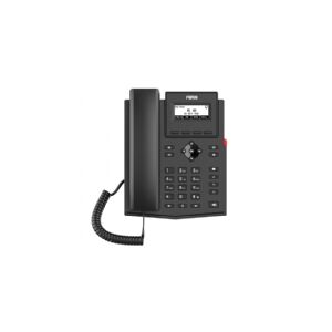 Fanvil X301P, IP telefon, Sort, Forbundet håndsæt, Bord/Væg, Linux, 2 Linier