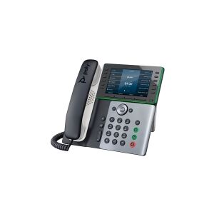 HP Poly Edge E500 - VoIP-telefon med opkalds-ID/opkald venter - 3-vejs opkaldskapacitet - SIP, SDP - 48 linier