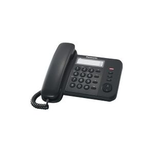 Panasonic KX-TS520FXB - Telefon med ledning