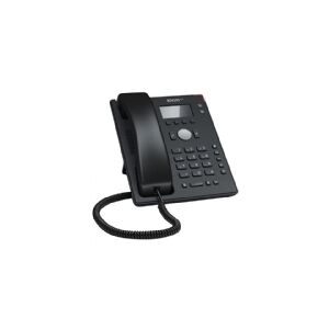Snom technology snom D120 - VoIP-telefon - 3-vejs opkaldskapacitet - SIP - 2 linier - sort