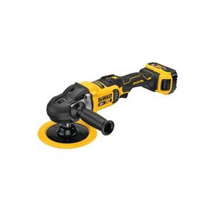 Dewalt DCM849P2-QW - Poleringsmaskine - 18V XR - 150/180 mm. - 2 x 5 Ah batterier