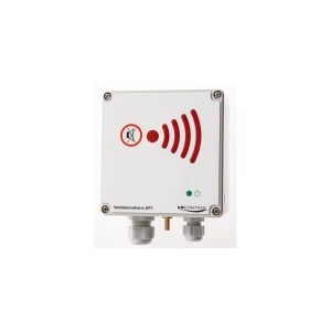 LS CONTROL VentilationAlarm EP1 20-2000 Pa 230VAC/50-60Hz med indbygget pressostat samt lys- og lydalarm inkl. 1 m slange, 9V batteri og studs.