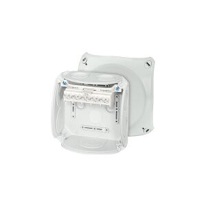 Hensel samledåse 130x130x77 5x6mm2 CU IP66 grå DK 0606 GZ (62000154)