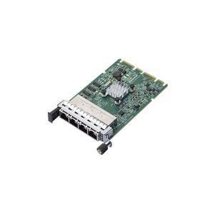 Lenovo ThinkSystem Broadcom 5719 - Netværksadapter - OCP - Gigabit Ethernet x 4 - for ThinkAgile VX3330 Appliance  VX3530-G Appliance  VX7330-N Appliance  VX75XX Certified Node