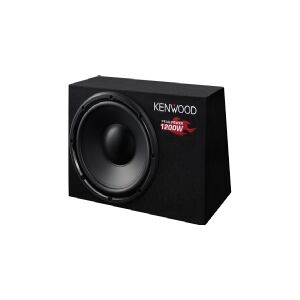 Kenwood KSC-W1200B - Subwoofer - 300 Watt - 11.81