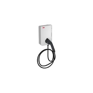 ABB Terra Ladestander - Type 2 - 11kW - 5m ladekabel - 16A/380-415VAC, RFID, Bluetooth, Ethernet, WiFI, APP kompatibel, IP54