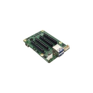 Allnet SATA HAT Quad NAS Raspberry Pi®-udvidelsesprintplade Passer til: Raspberry Pi