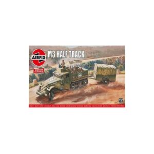 Airfix A02318V, Military truck model, Formonterede, 1:76, M3 Half-Track, Hanstik, Plast