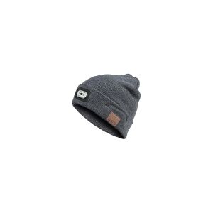 BlueElectric Blue Electric LED Beanie - Med bluetooth-headset., leveres Inkl. sikkerhedsvest