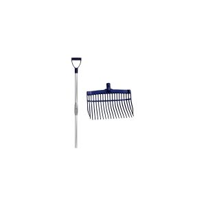 Mestboy Shaving Fork plastic blue with alu. handle in a box 1 st