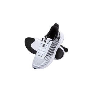 LAHTIPRO Lahti Pro 3D strikket hvid-sort sko, 45, LAHTI
