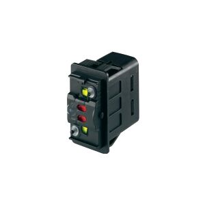 Marquardt 3250.0577 Bil-vippekontakt 3250.0577 24 V/DC 10 A 2 x (On)/On/(On) Tastende IP66/IP67 1 stk