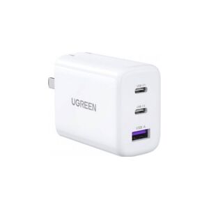 UGREEN CD275 vægoplader, 2x USB-C, 1x USB, 65W (hvid)