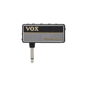 VOX amPlug 2 Classic Rock, Ledningsført, 3,5 mm, Sort, Sølv, Batteri, AAA, 17 t