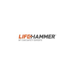 LifeHammer HCGO1QCSBX Classic Glow Nødhammer Rudehammer , Selekniv Bus , Lastbil, Personbil, SUV, Van , Autocamper (L x B x H) 18 x 7 x 2.5 cm 1 stk