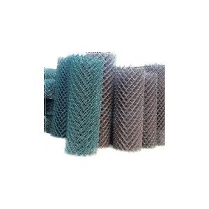 PVC-BELAGT GALVANISERET NET 10MB WIRE2.0MM 1.25M BRUN