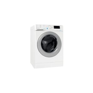 Indesit BDE 86435 9EWS EU, Front-læsning, Fritstående, Hvid, Venstre, Sølv, Knapper, Dreje, Berøring