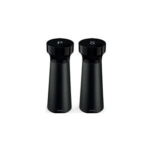 Amefa Modern Shade - 2 piece Pepper&Salt mills set black 15cm -gift box