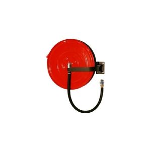 Falck Danmark A/S cvr16271241 Falck slangevinde på svingarm - Ø650x155mm. Rød Ral 3000. 30m 1' slange.