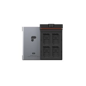 PolarPro Slate II, 24 kort, MicroSD (TransFlash), SD, Aluminium, Termoplastisk elastomer (TPE), Grå, Stødsikker, Smudsafvisende, Stødresistent, 84 mm
