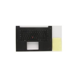 Lenovo - Notebooks udskiftningstastatur - med Trackpoint - bagbelyst - QWERTY - spansk - FRU - med topdække - for ThinkPad P1 Gen 4  P1 Gen 5  X1 Extreme Gen 4  X1 Extreme Gen 5