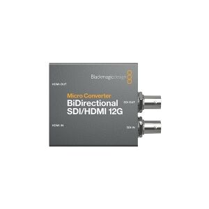 Blackmagic Micro Converter BiDirectional SDI/HDMI 12G - 12G-SDI/HD-SDI/SDI to HDMI bidirectional video and audio converter