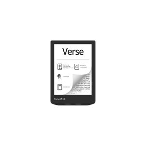 PocketBook 629 Verse - eBook læser - Linux 3.10.65 - 8 GB - 6 16 gråniveauer (4-bit) E Ink Carta (758 x 1024) - touch screen - Wi-Fi - grå