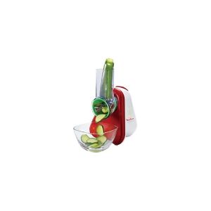 SEB Moulinex Fresh Express DJ753510 3 in 1 - Elektrisk rivjern - 200 W - Ruby Red