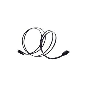 Silverstone Technology SilverStone CP11 - SATA-kabel - Serial ATA 150/300/600 - SATA (hun) til SATA (hun) - 50 cm - 90° stikforbindelse - sort