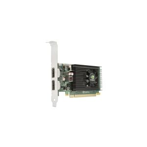 NVIDIA NVS 310 - Grafikkort - Quadro NVS 310 - 512 MB DDR3 - PCIe 2.0 x16 lavprofil - 2 x DisplayPort - for HP 6300 Pro, 6305 Pro, Elite 8300, Pro 4300  Workstation Z220, Z420, Z620, Z820