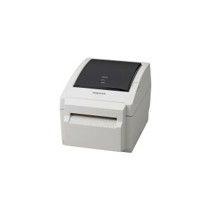 Toshiba TEC B-EV4T-GS14-QM-R - Etiketprinter - direkte termisk/termisk overførsel - Rulle (2,54 - 11,2 cm) - 203 dpi - op til 127 mm/sek. - parallel, USB, LAN, seriel