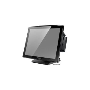 Capture Swordfish 17 Inches Full Flat Fanless POS System - 17 Display / J6412 / 8GB RAM / 128 M.2 SATA / WIN11 IoT incl 2-line VFD display