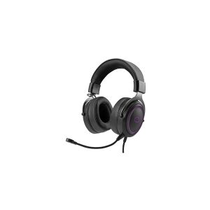 Cooler Master CH331 - Headset - fuld størrelse - kabling - USB