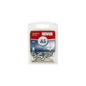 Novus 108964503 Blindnitter (Ø x L) 5 mm x 8 mm Aluminium Aluminium 30 stk