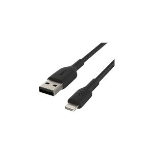 Belkin Components Belkin BOOST CHARGE - Lightning-kabel - Lightning han til USB han - 1 m - sort