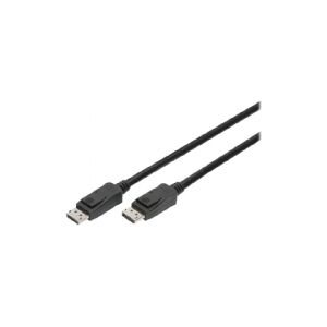 DIGITUS - DisplayPort kabel - DisplayPort (han) til DisplayPort (han) - DisplayPort 1.4 - 5 m - 8K support - sort