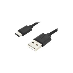 DIGITUS - USB-kabel - USB (han) til 24 pin USB-C (han) - USB 2.0 - 3 A - 4 m - Power Delivery support - sort