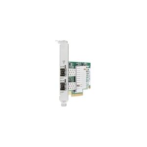 HPE 571SFP+ - Netværksadapter - PCIe 2.0 x8 lavprofil - 10 Gigabit SFP+ x 2 - for Apollo pc40, sx40  ProLiant DL360p Gen8, DL380p Gen8, DL388p Gen8