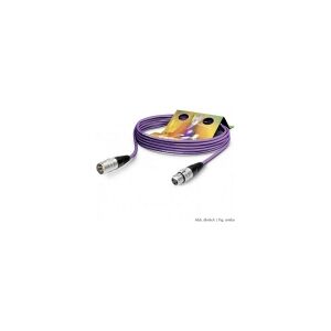 Sommer Cable SGHN-0300-VI XLR Tilslutningskabel [1x XLR-bøsning 3-polet - 1x XLR-stik 3-polet] 3.00 m Violet