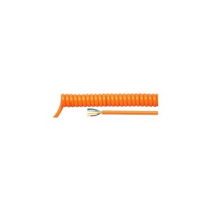 Helukabel 85246 Spiralkabel H05BQ-F 1500 mm / 6000 mm 3 G 0.75 mm² Orange 1 stk