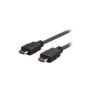 VivoLink Pro - HDMI-kabel med Ethernet - HDMI han til HDMI han - 10 m - afskærmet - sort - formet, 4K support