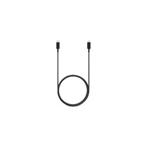 Samsung EP-DX510 - USB-kabel - USB-C (han) til USB-C (han) - USB 2.0 - 5 A - 1,8 m - sort