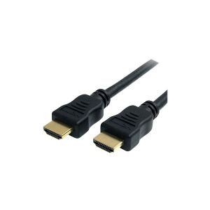 StarTech.com 3m High Speed HDMI Cable w/ Ethernet Ultra HD 4k x 2k - HDMI-kabel med Ethernet - HDMI han til HDMI han - 3 m - sort