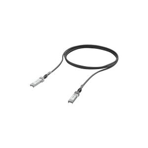 Ubiquiti - 10GBase-kabel til direkte påsætning - SFP+ til SFP+ - 3 m - 6 mm - passivt - sort