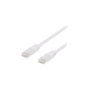 X-Shield - Patchkabel - RJ-45 (han) til RJ-45 (han) - 2 m - UTP - CAT 6 - halogenfri, formet - hvid