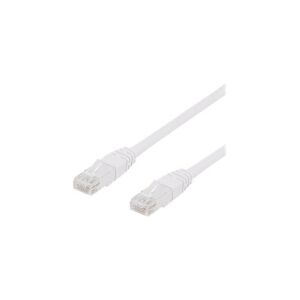 X-Shield - Patchkabel - RJ-45 (han) til RJ-45 (han) - 10 m - U/UTP, Unshielded - CAT 6 - halogenfri, formet - hvid