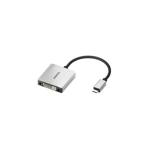 Marmitek 08372, 0,15 m, USB Type-C, DVI, Hanstik, Hunstik, Lige