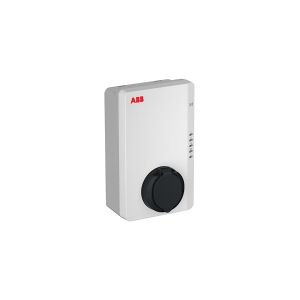 ABB Terra ladestander Type 2 udtag 22kW, 32A/380-415VAC, RFID, Bluetooth, 4G, Ethernet, WiFI, APP-kompatibel, Spirii, IP54